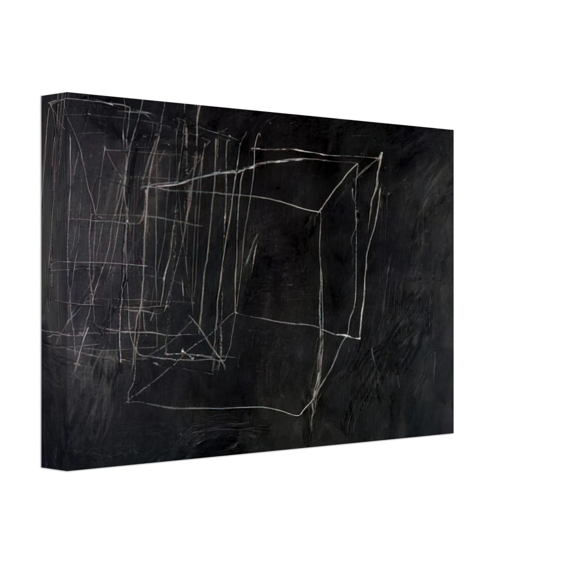 Cy Twombly - Night Watch Canvas - 40x60 cm / 16x24 inches-canvas
