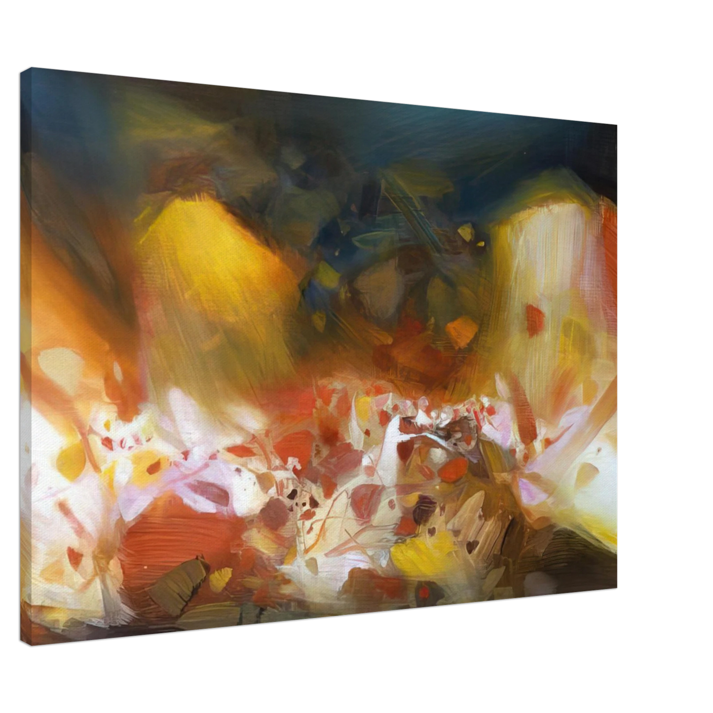 Chu teh Chun - VIE MULTIPLI E 2005 Canvas - 20x30 cm / 8x12 inches-canvas