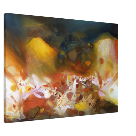 Chu teh Chun - VIE MULTIPLI E 2005 Canvas - 20x30 cm / 8x12 inches-canvas