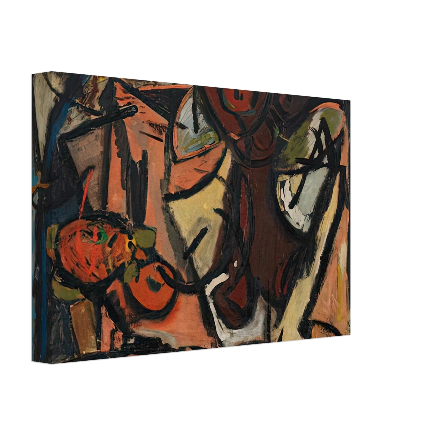 Helen Frankenthaler - Still Life, 1948- Canvas - 40x60 cm / 16x24 inches-canvas