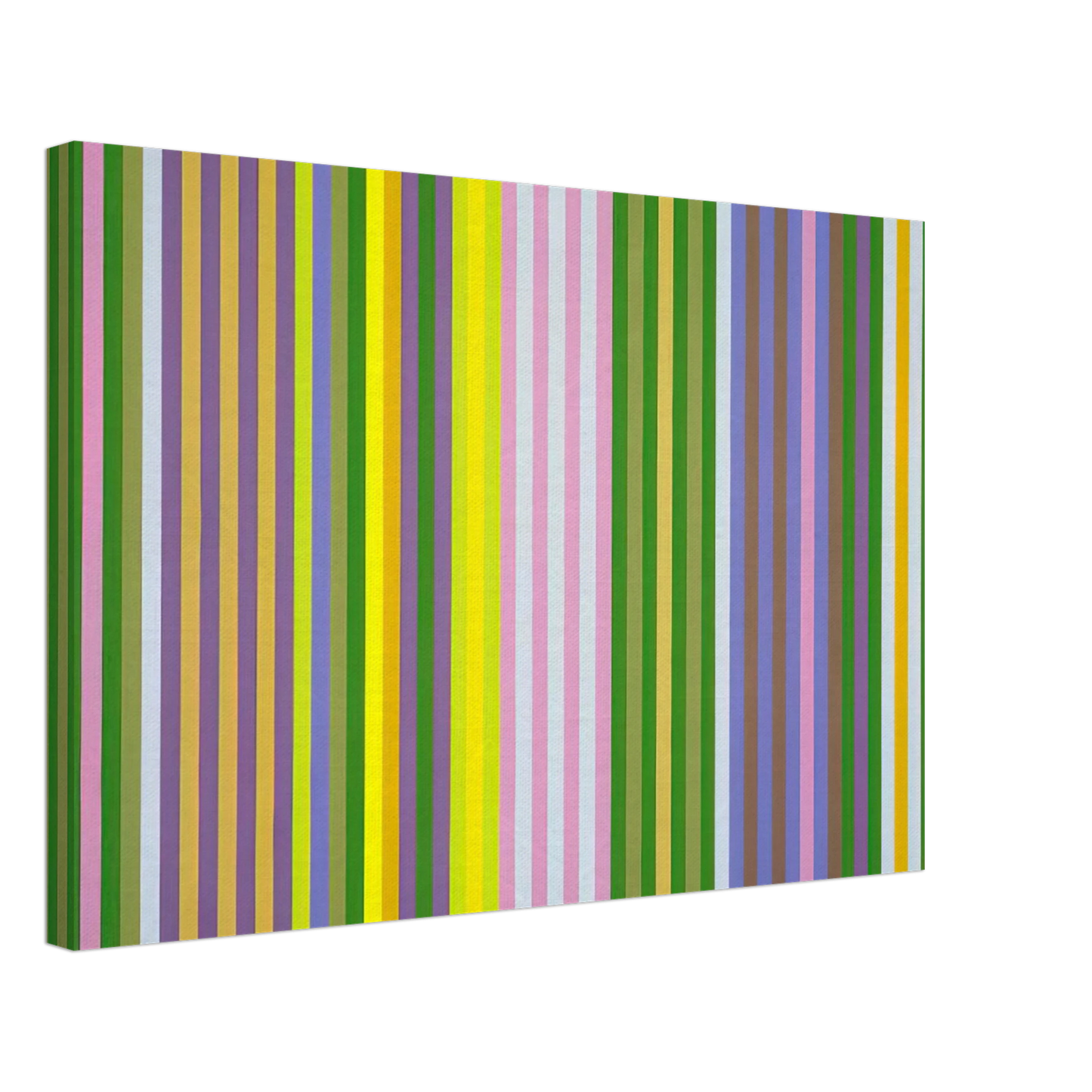 Gene Davis - Zebra - 1969 Canvas - 70x100 cm / 28x40 inches-canvas