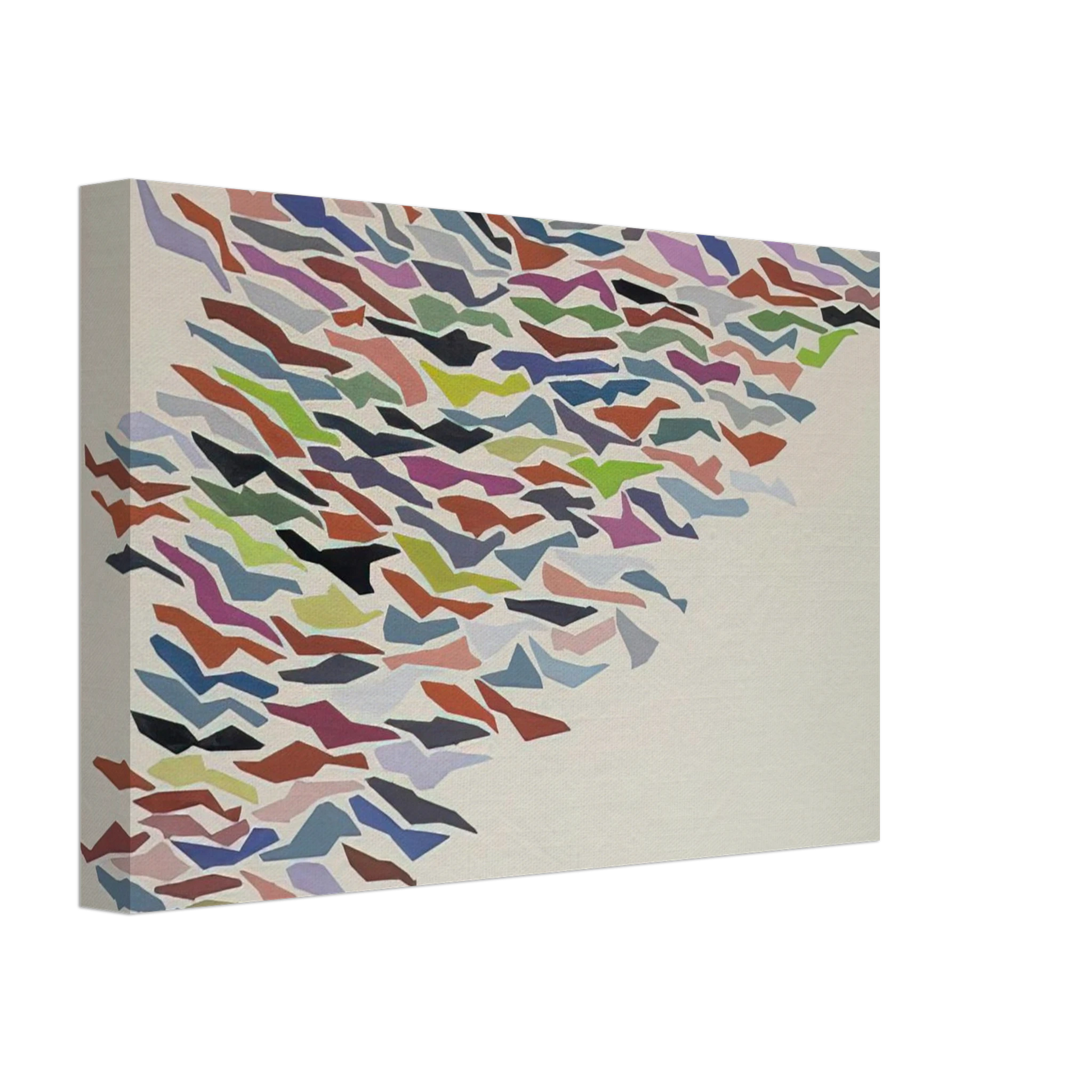 Robert Goodnough - Variables with Color - Post-Painterly Abstraction Canvas - 40x60 cm / 16x24 inches-canvas