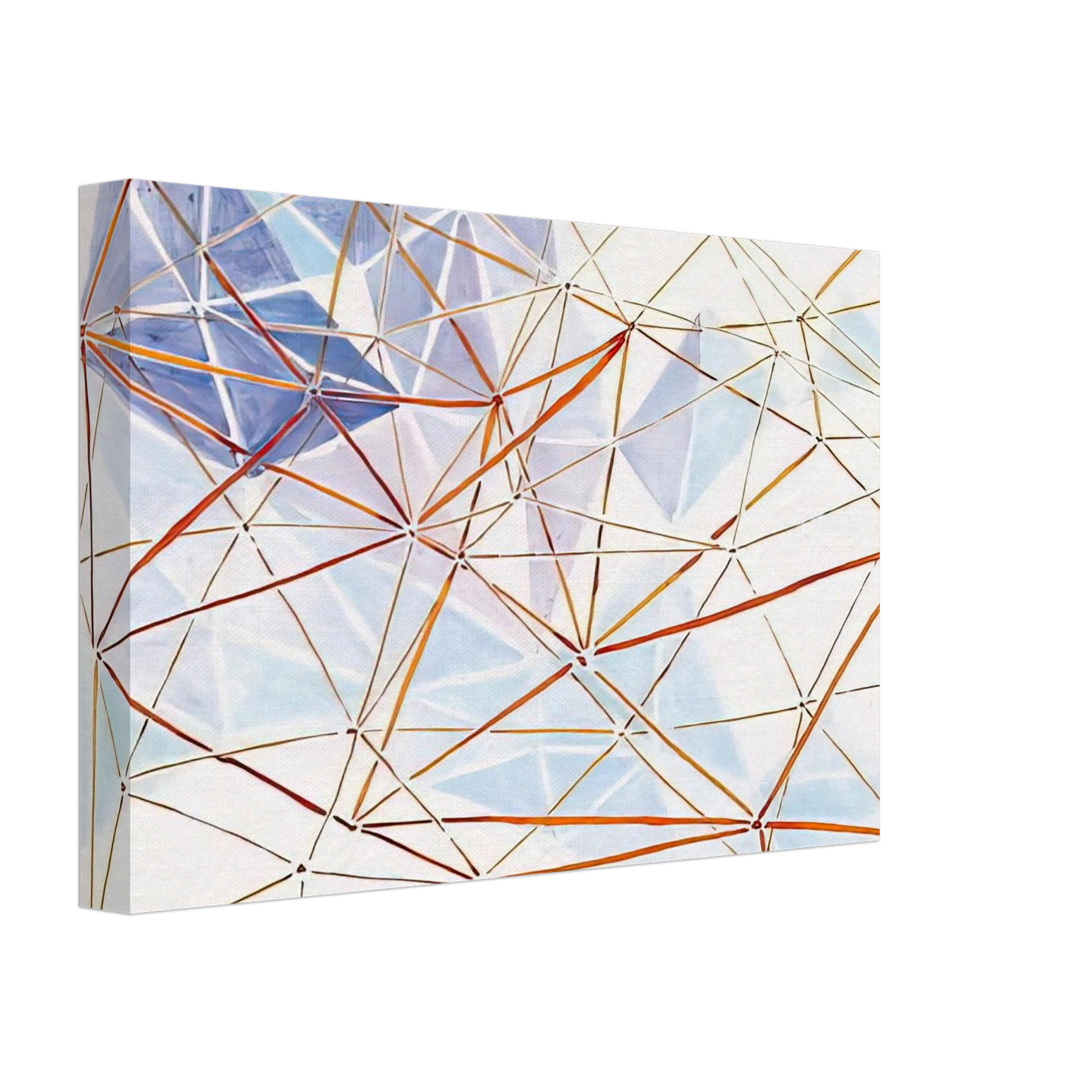 Gego - Untitled - 1980 Canvas - 70x100 cm / 28x40 inches-canvas