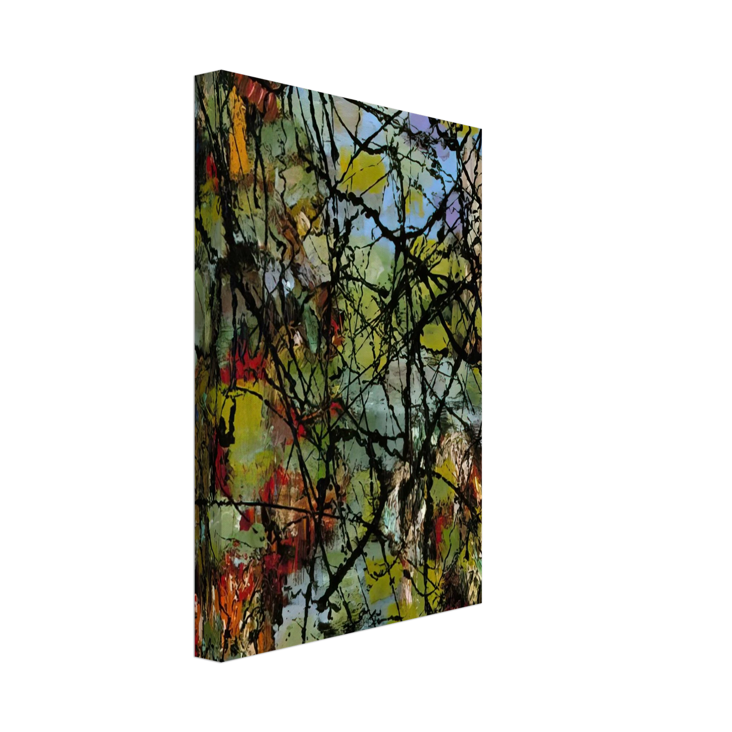 Marcel Barbeau - At the Chateau dâ€™Argol Canvas - 40x60 cm / 16x24 inches-canvas