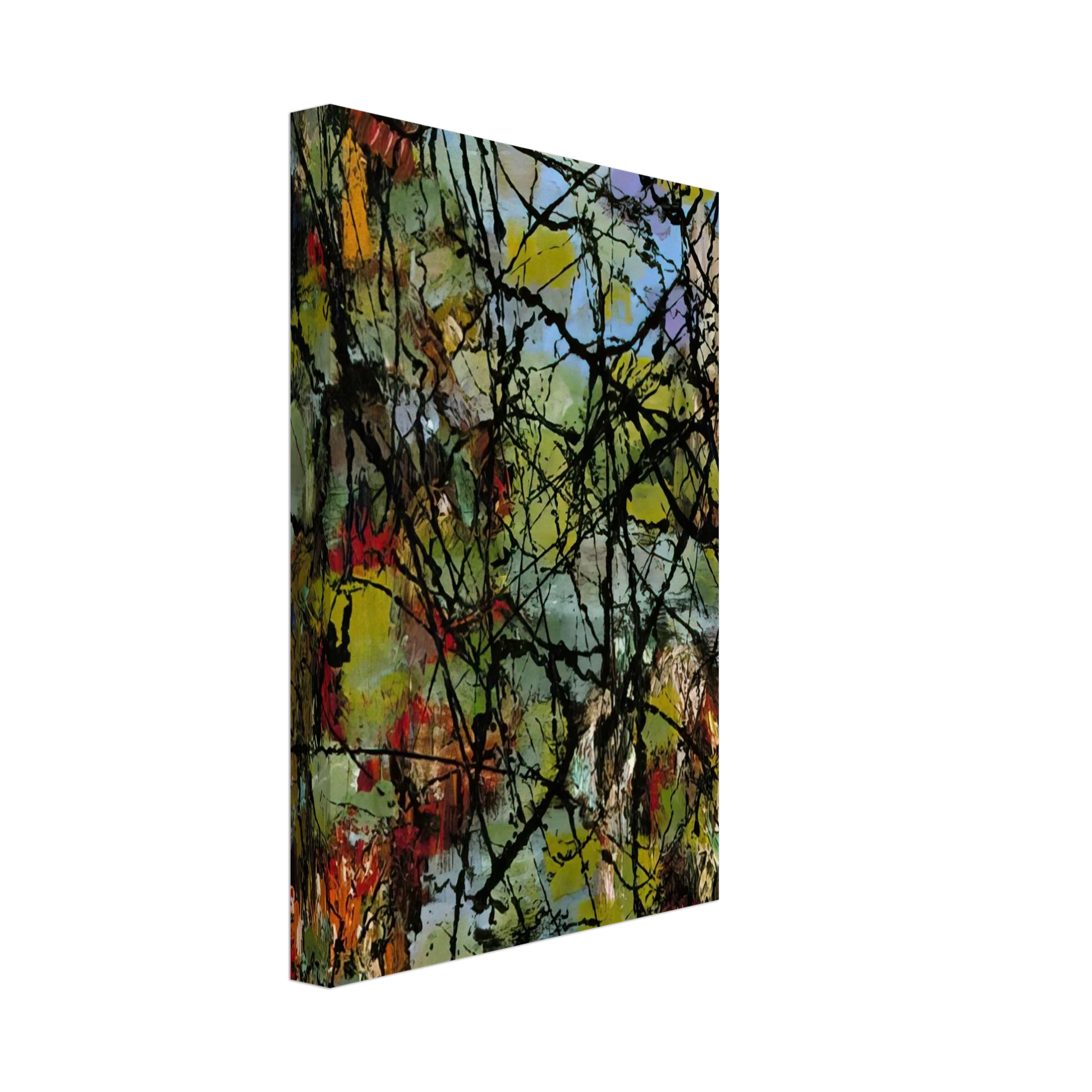 Marcel Barbeau - At the Chateau dâ€™Argol Canvas - 40x60 cm / 16x24 inches-canvas