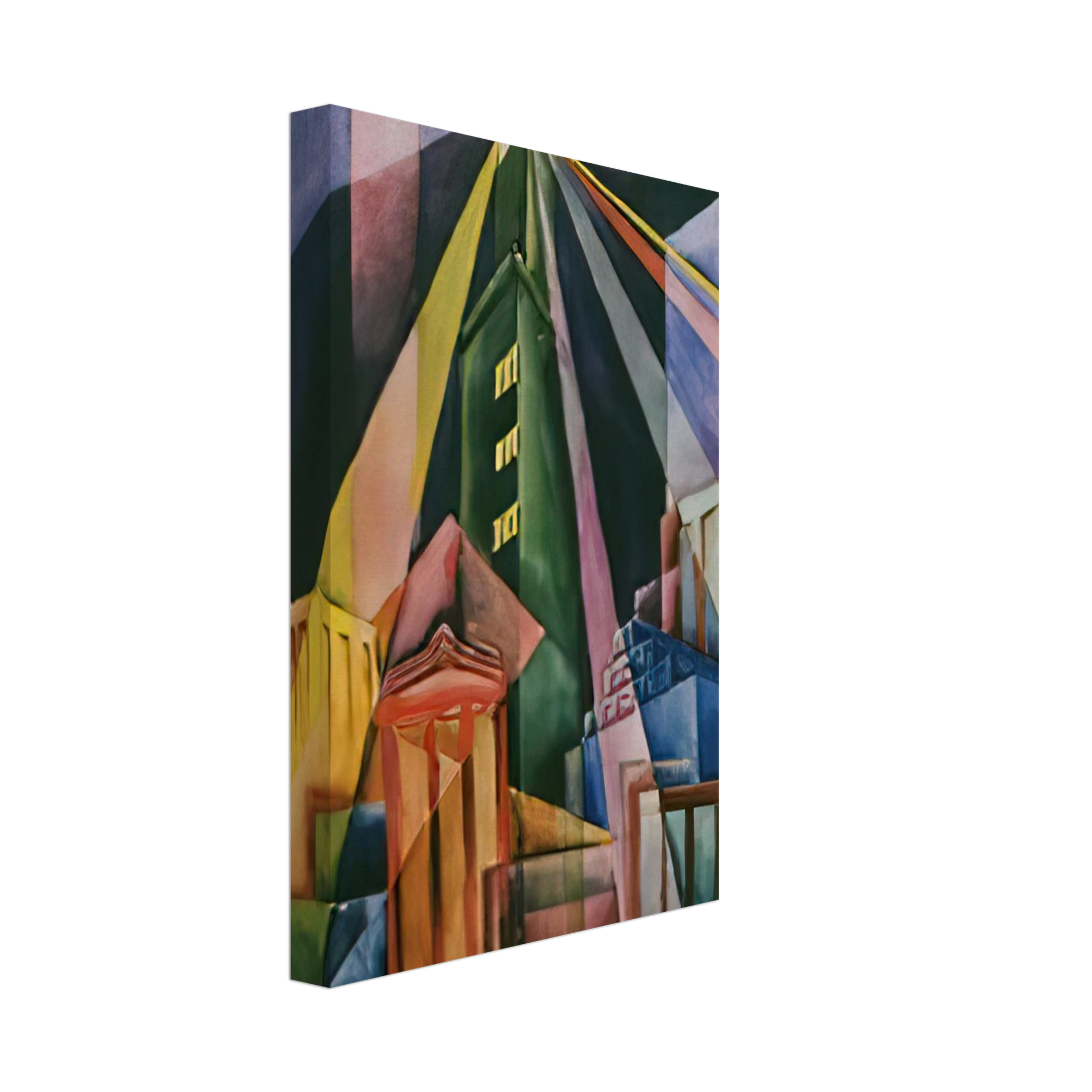 Konrad Zuse - Perspectives Canvas - 40x60 cm / 16x24 inches-canvas