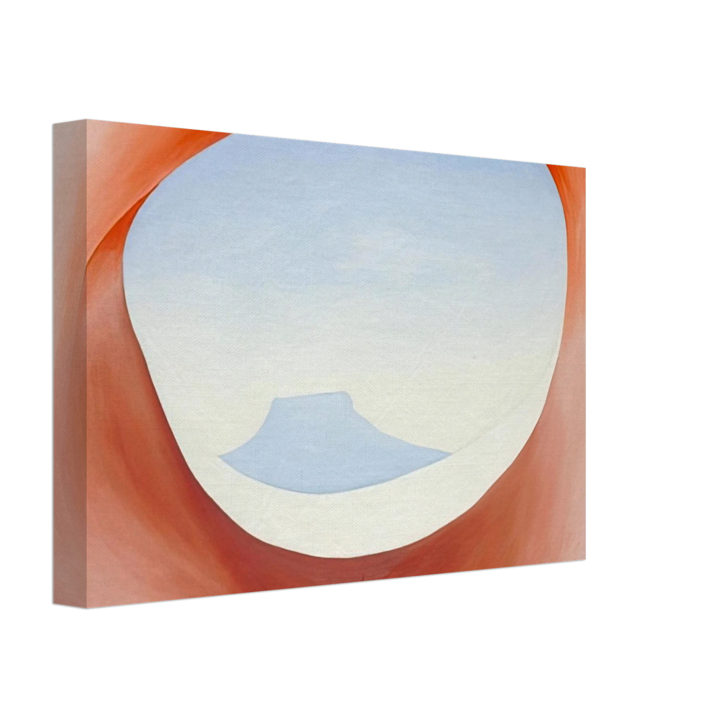 Georgia O'Keeffe - Pedernal - From the Ranch I Canvas - 70x100 cm / 28x40 inches-canvas