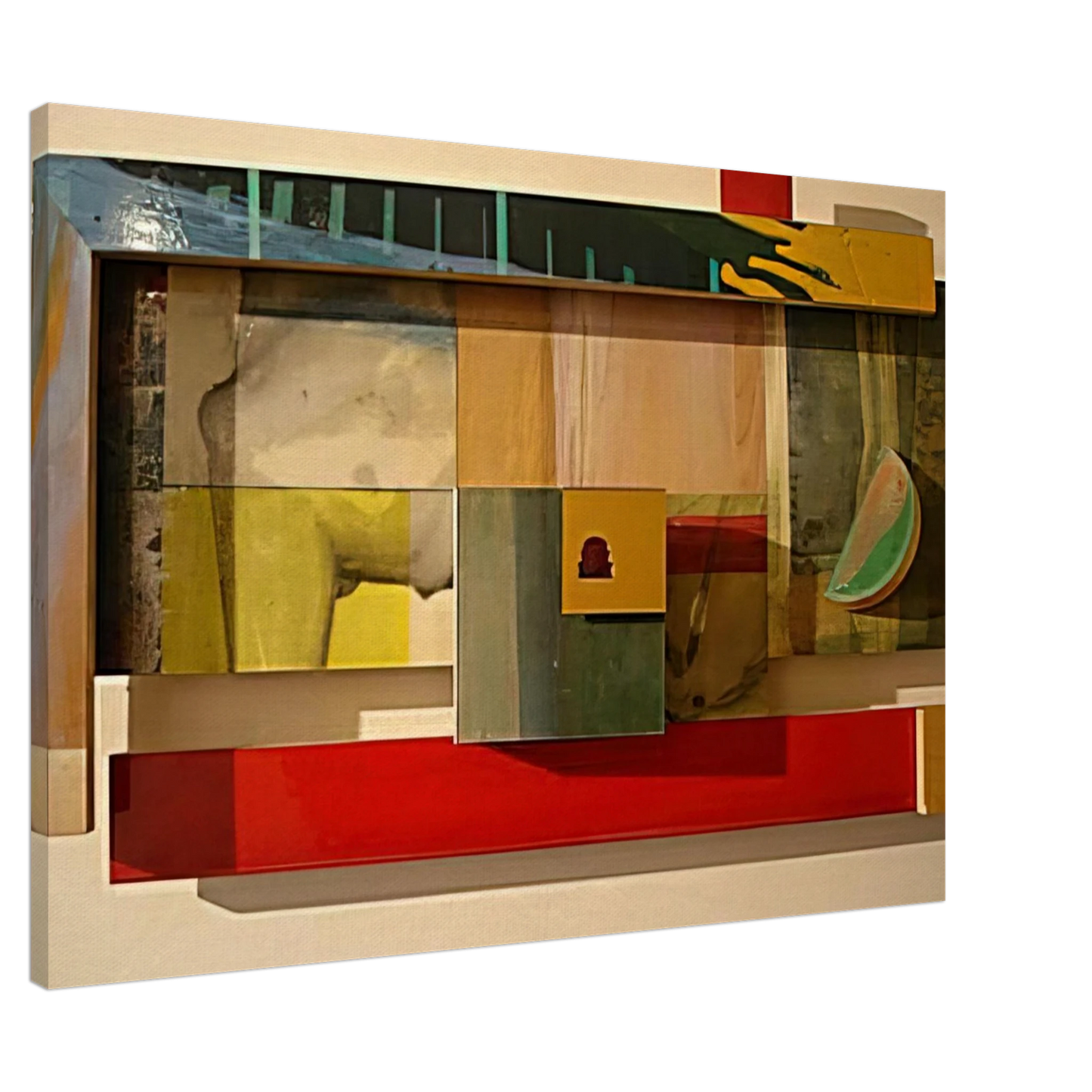 Sam Gilliam - Horse Canvas - 20x30 cm / 8x12 inches-canvas