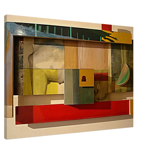 Sam Gilliam - Horse Canvas - 20x30 cm / 8x12 inches-canvas