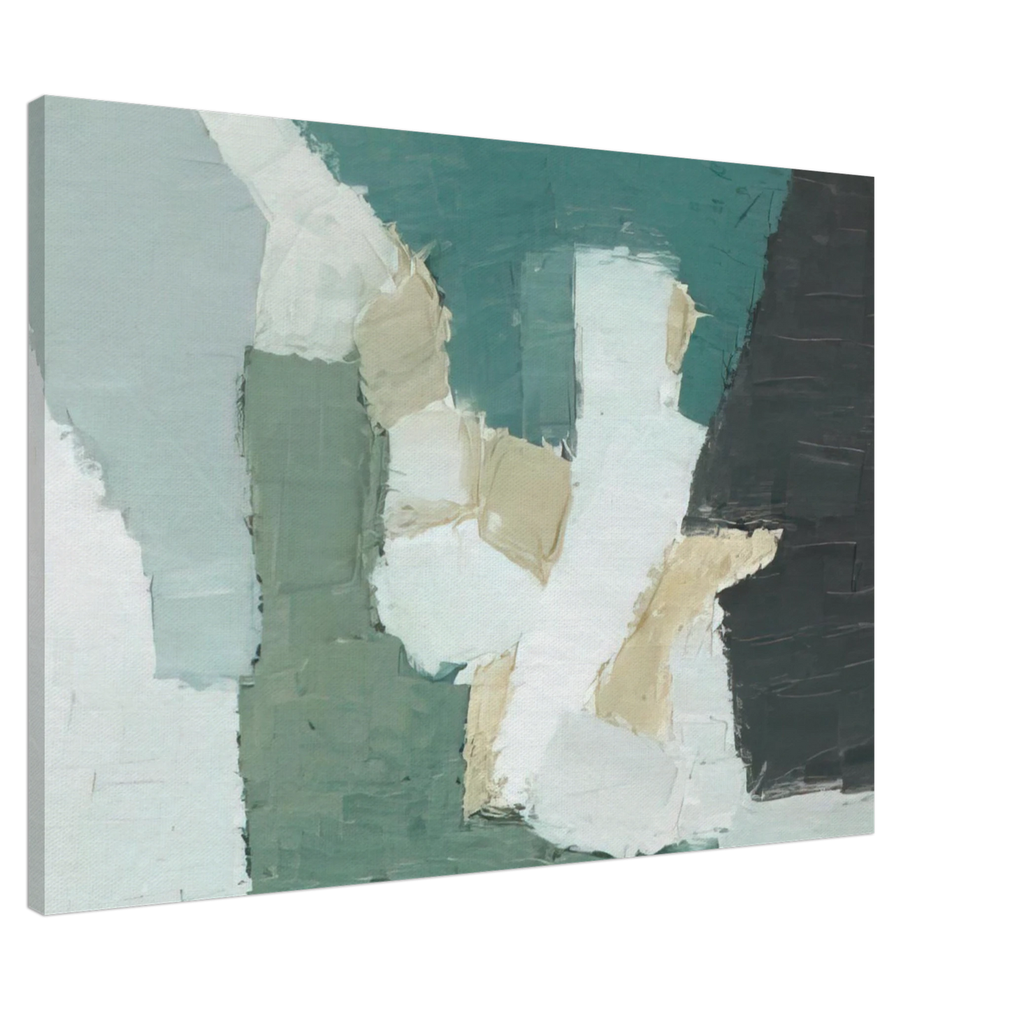 Nicolas de Stael - Composition - 1949 Canvas - 20x30 cm / 8x12 inches-canvas