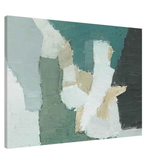 Nicolas de Stael - Composition - 1949 Canvas - 20x30 cm / 8x12 inches-canvas