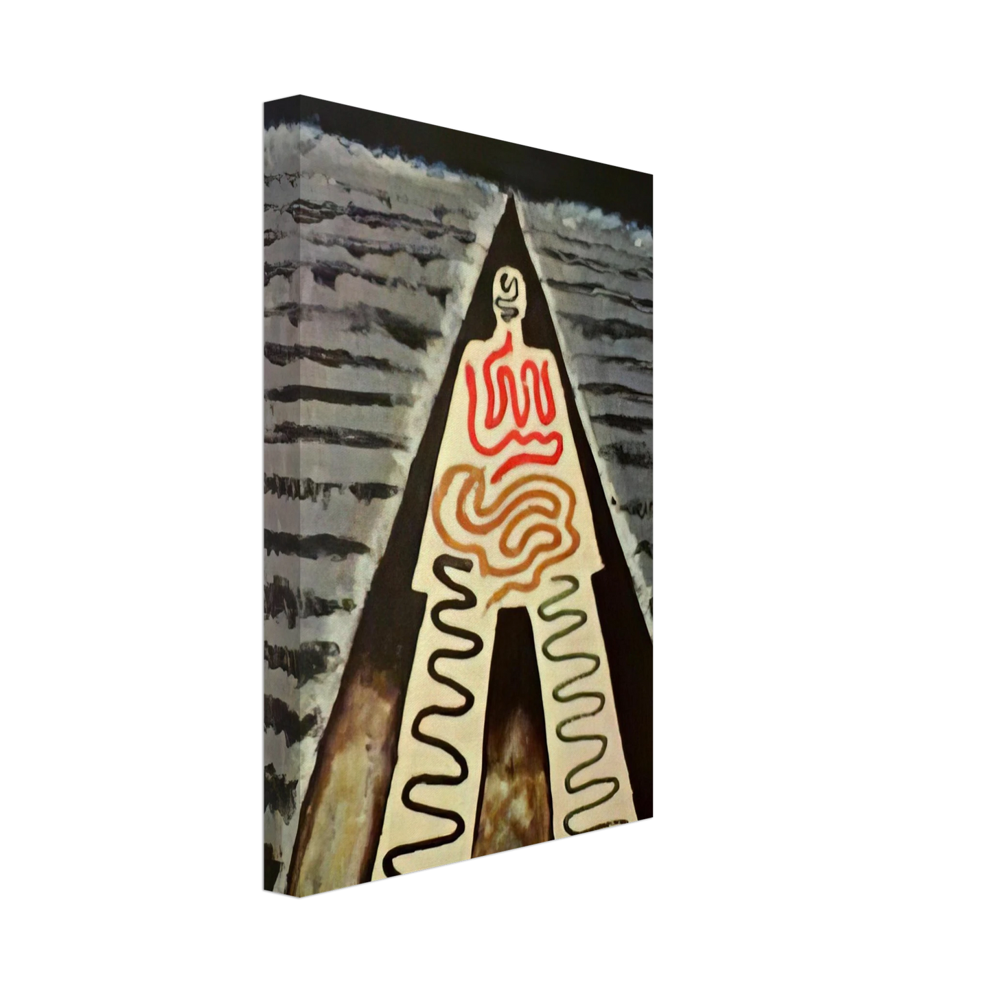 Man Ray - A NIGHT AT SAINT JEAN Canvas - 40x60 cm / 16x24 inches-canvas