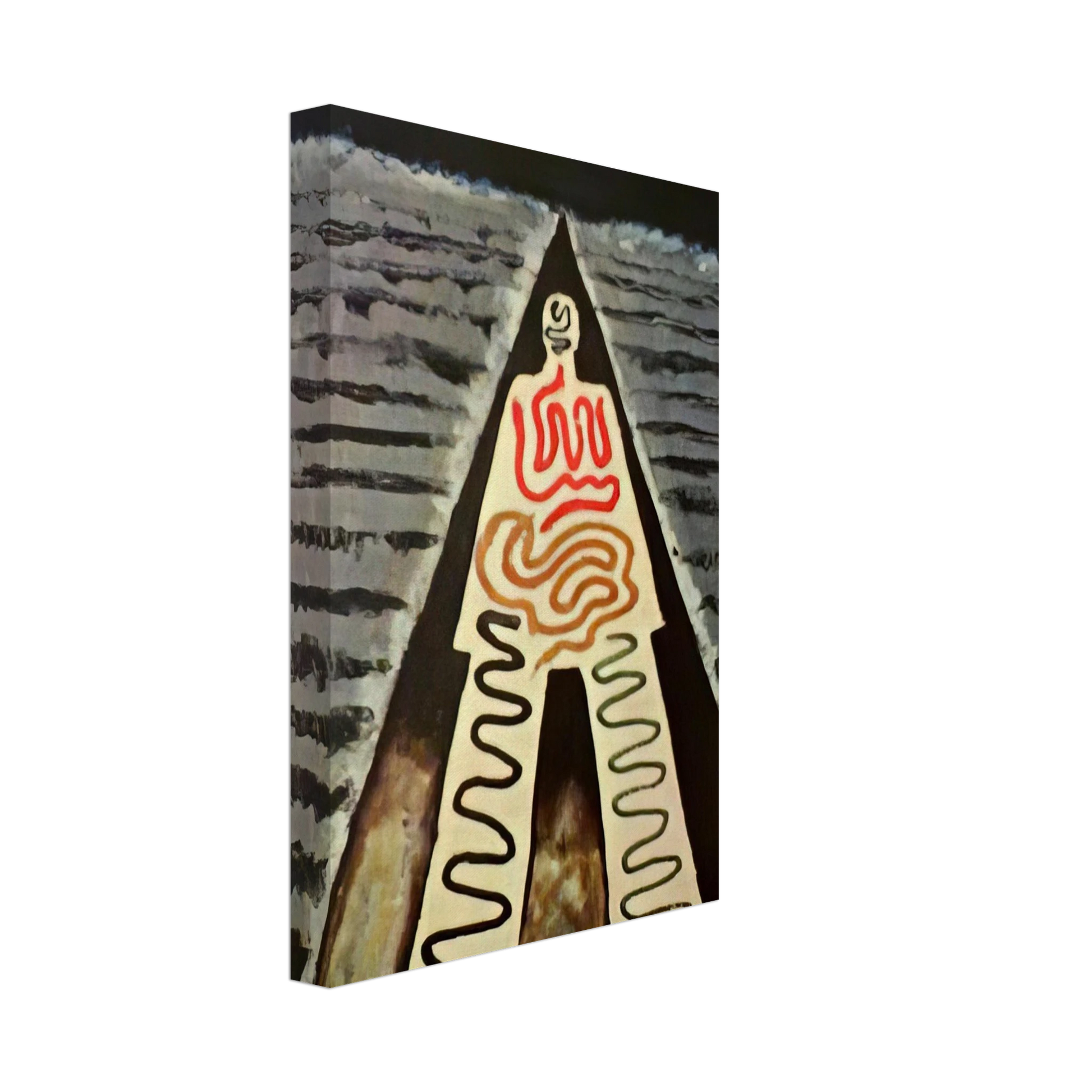 Man Ray - A NIGHT AT SAINT JEAN Canvas - 40x60 cm / 16x24 inches-canvas