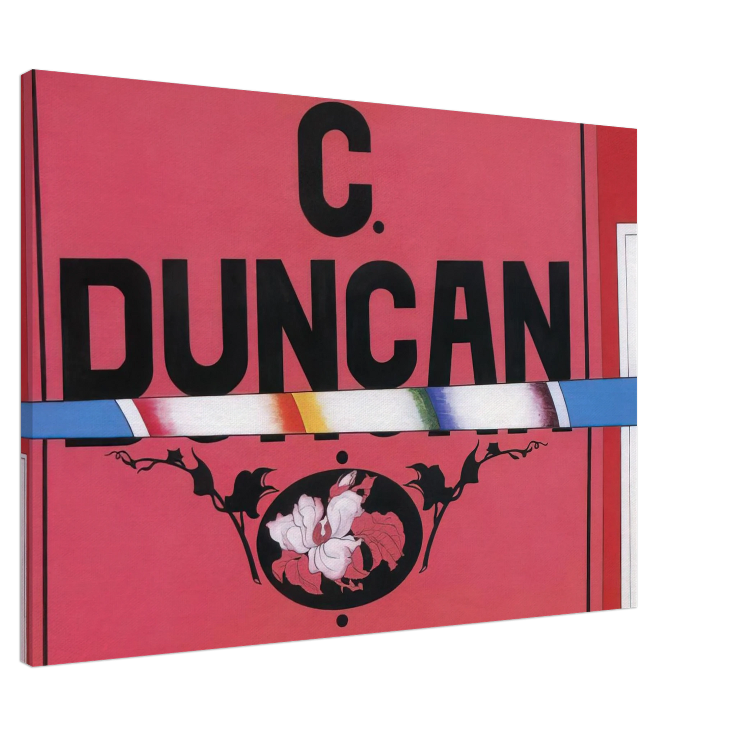 Charles Demuth - Duncan  Charles Duncan - 1925 Canvas - 20x30 cm / 8x12 inches-canvas