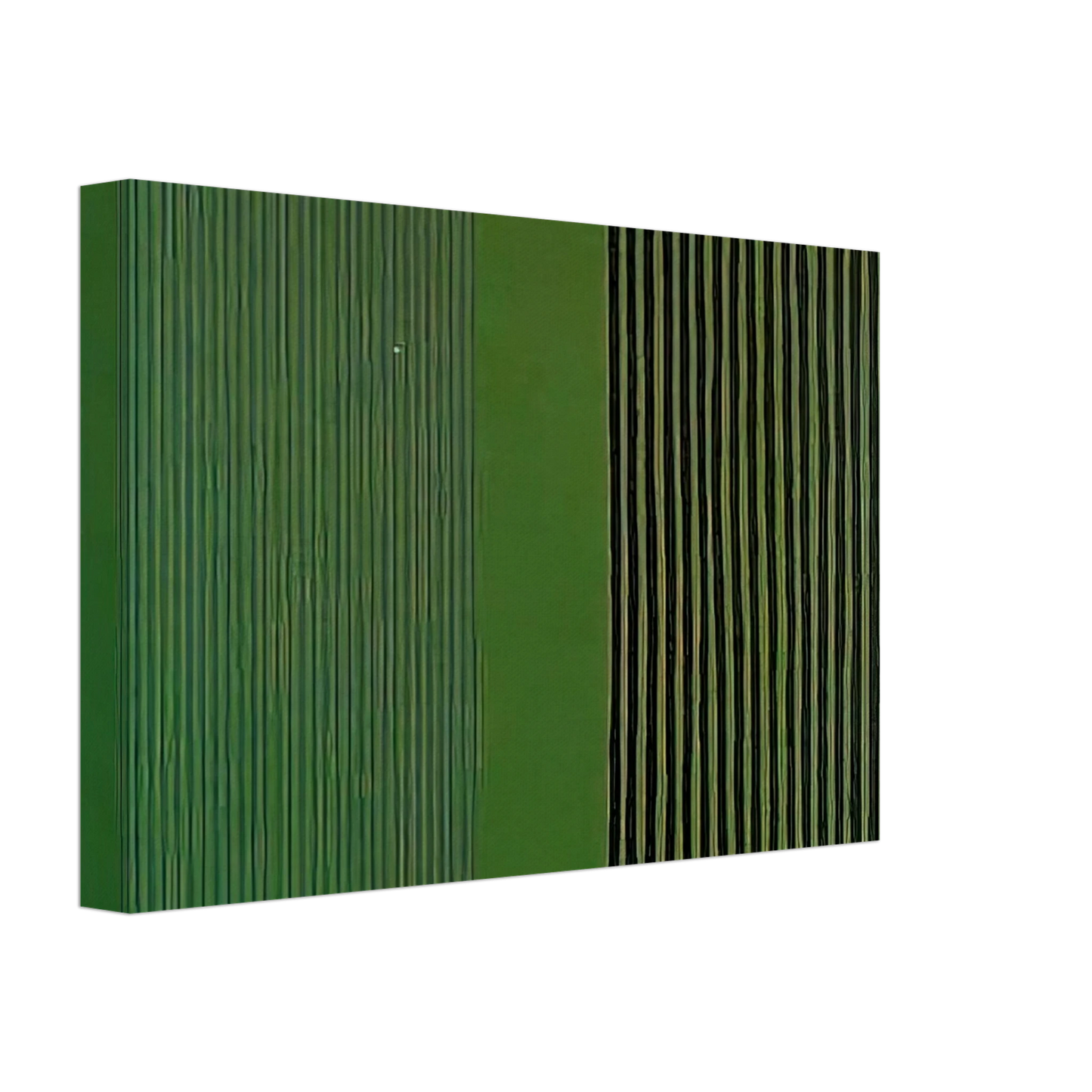 Gene Davis - Green Giant - 1980 Canvas - 70x100 cm / 28x40 inches-canvas