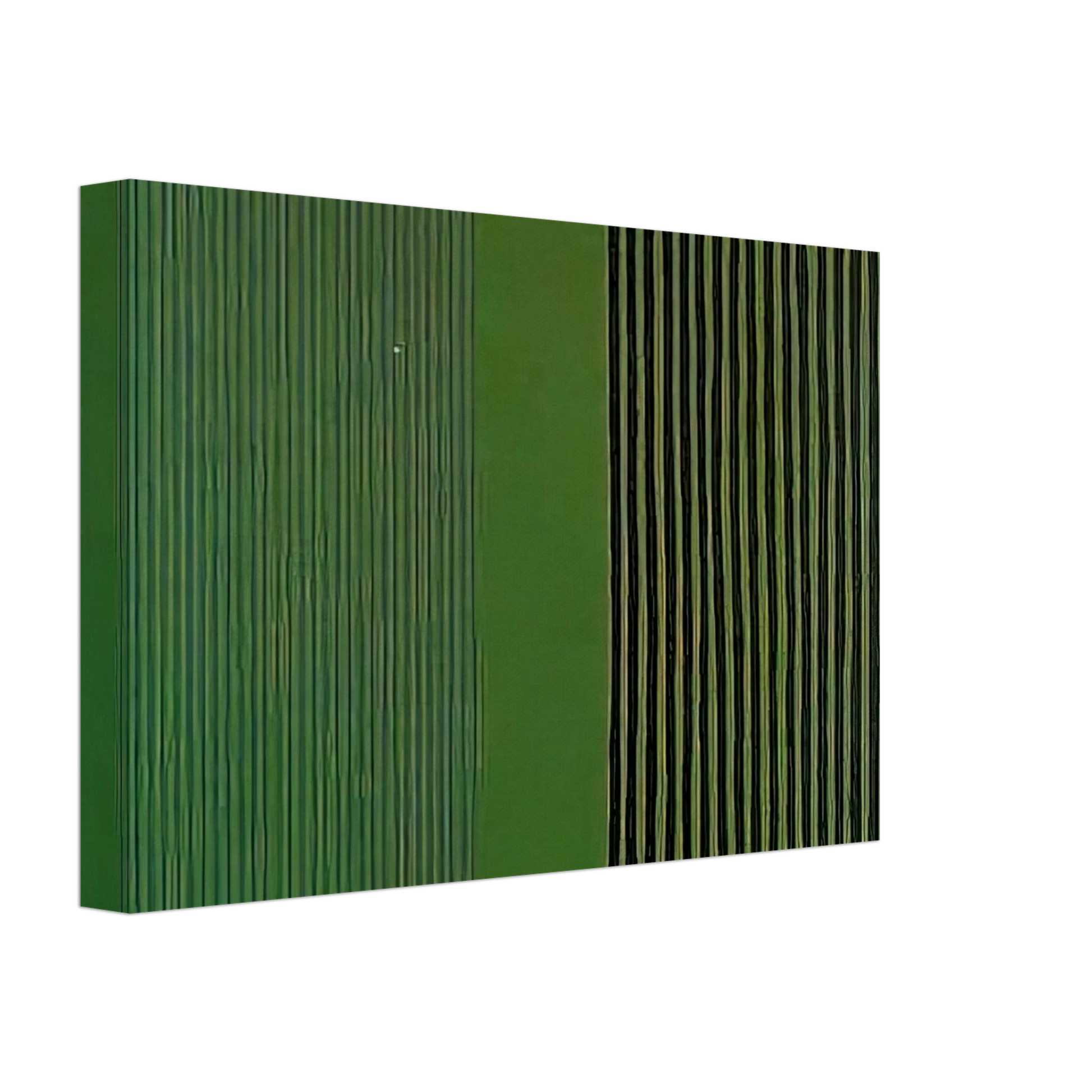 Gene Davis - Green Giant - 1980 Canvas - 70x100 cm / 28x40 inches-canvas