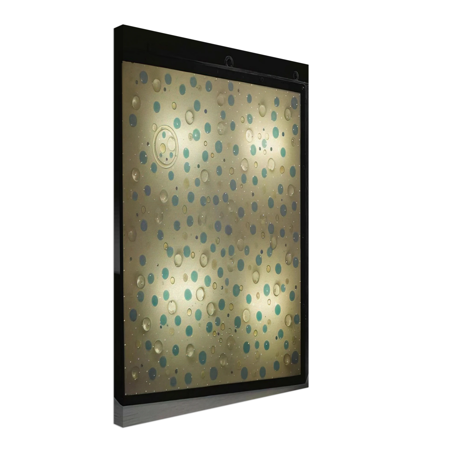 Gyula Kosice - Reloj espacial - Kinetic Art Canvas - 70x100 cm / 28x40 inches-canvas