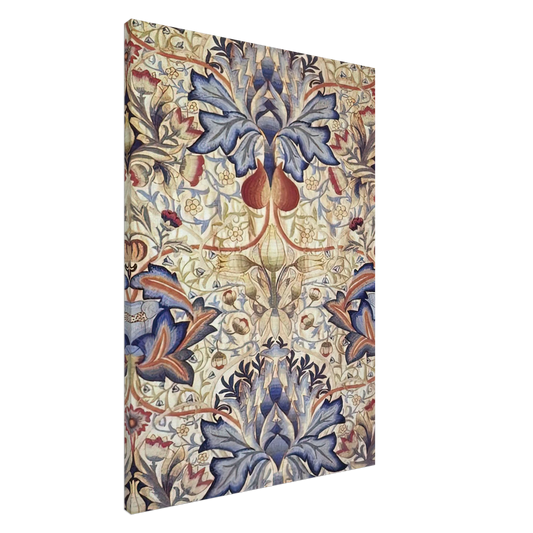 William Morris - ACANTHUS EMBROIDERED PANEL 1890 Canvas - 20x30 cm / 8x12 inches-canvas