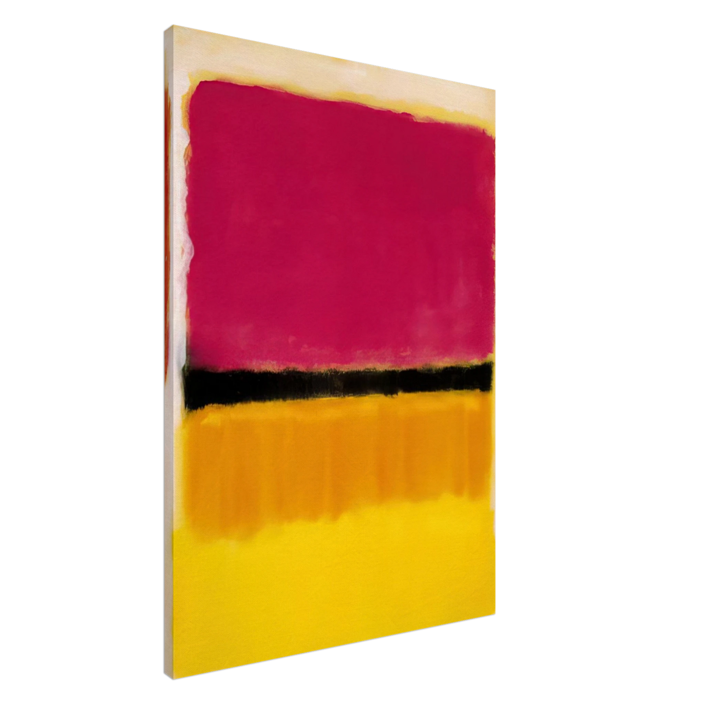 Mark Rothko - Violet, Black, Orange, Yellow on White and Red - 1949 Canvas - 20x30 cm / 8x12 inches-canvas