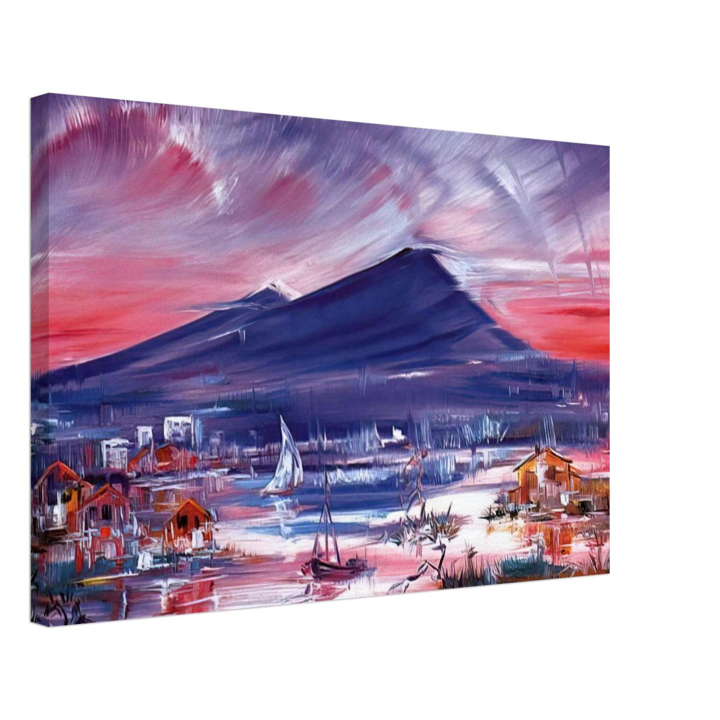 Konrad Zuse - Untitled - 1979 Canvas - 40x60 cm / 16x24 inches-canvas