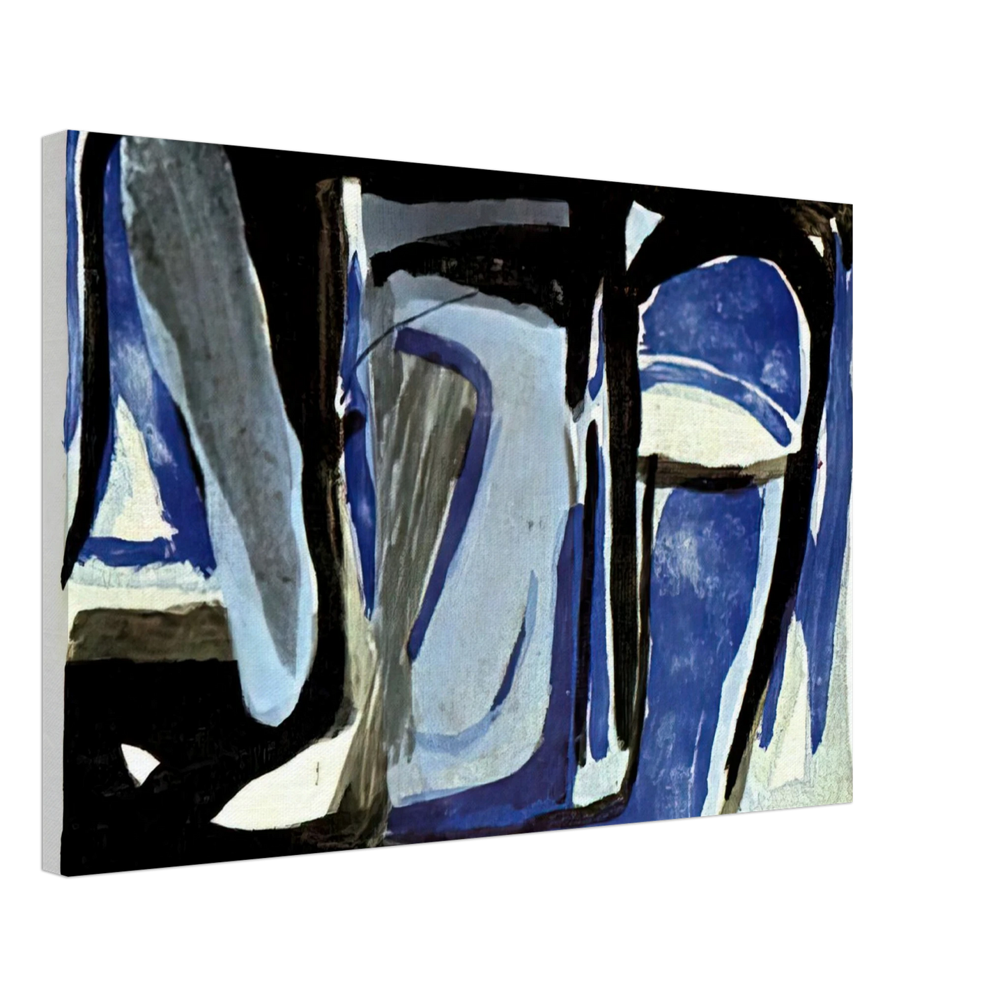 Bram van Velde - Souvenir Duthuit - 1975 Canvas - 40x60 cm / 16x24 inches-canvas