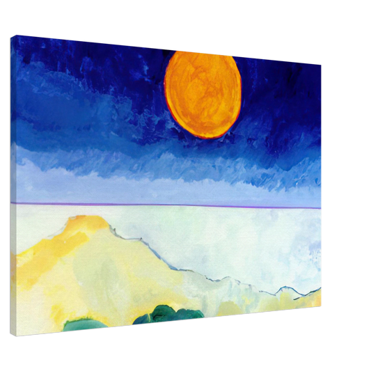 Aldemir Martins - Paisagem - 2004 Canvas - 20x30 cm / 8x12 inches-canvas