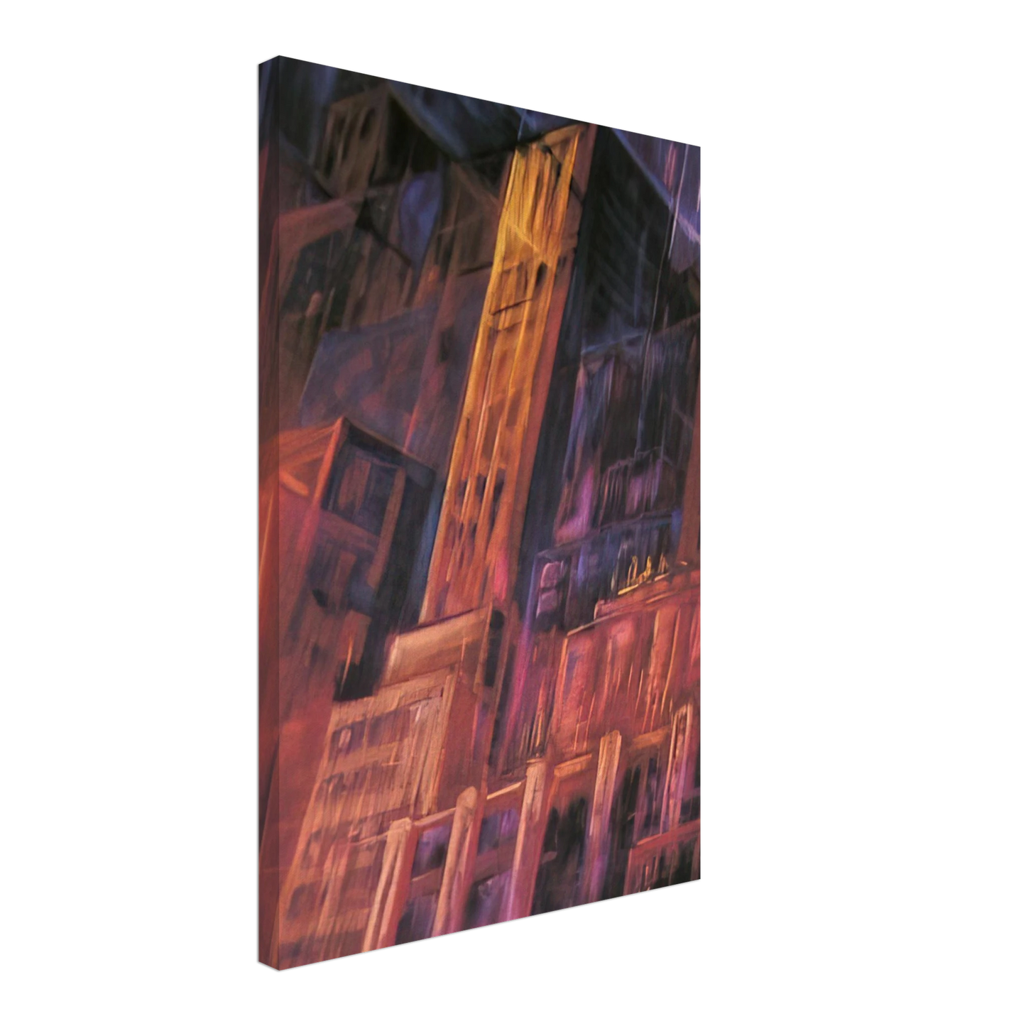 Konrad Zuse - Untitled - 1965 Canvas - 70x100 cm / 28x40 inches-canvas