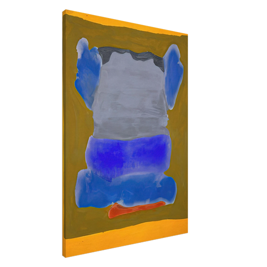 Helen Frankenthaler - Buddha s Court - 1964 Canvas - 20x30 cm / 8x12 inches-canvas