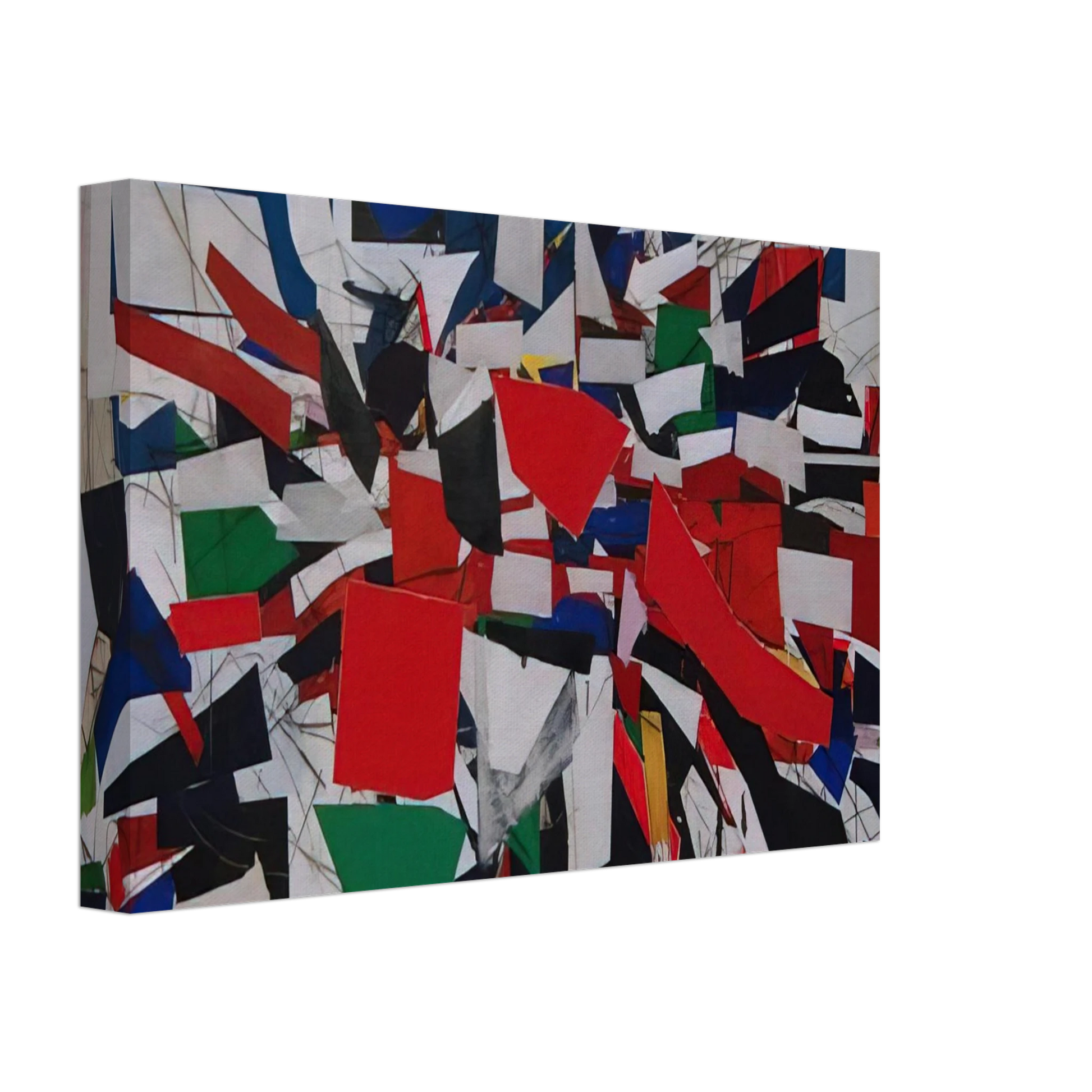 Robert Goodnough - Struggle - 1967 Canvas - 40x60 cm / 16x24 inches-canvas