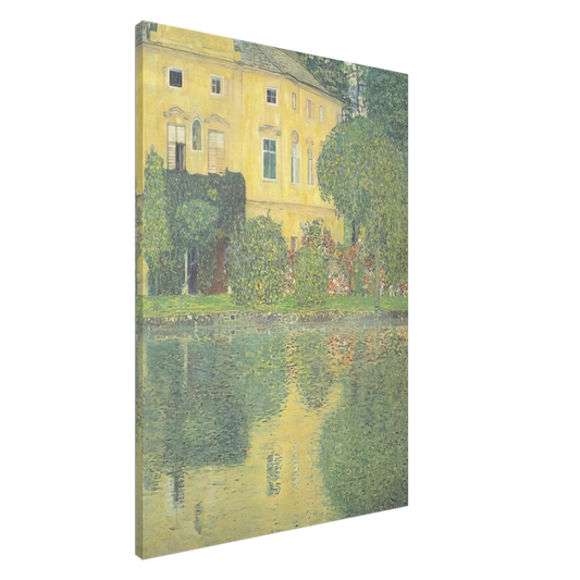 Gustav Klimt - SCHLOSS KAMMER ON THE ATTERSEE IV Canvas - 20x30 cm / 8x12 inches-canvas