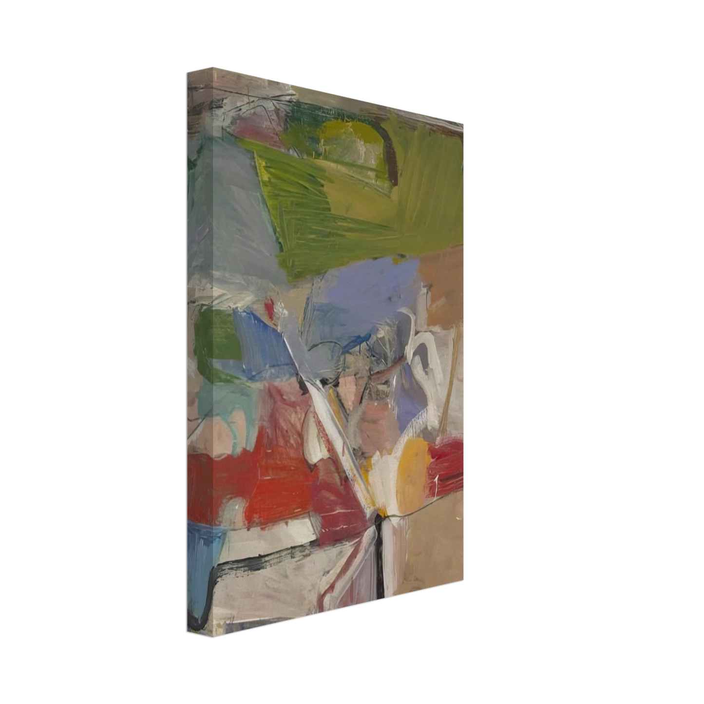Richard Diebenkorn - Berkeley #23 Canvas - 40x60 cm / 16x24 inches-canvas