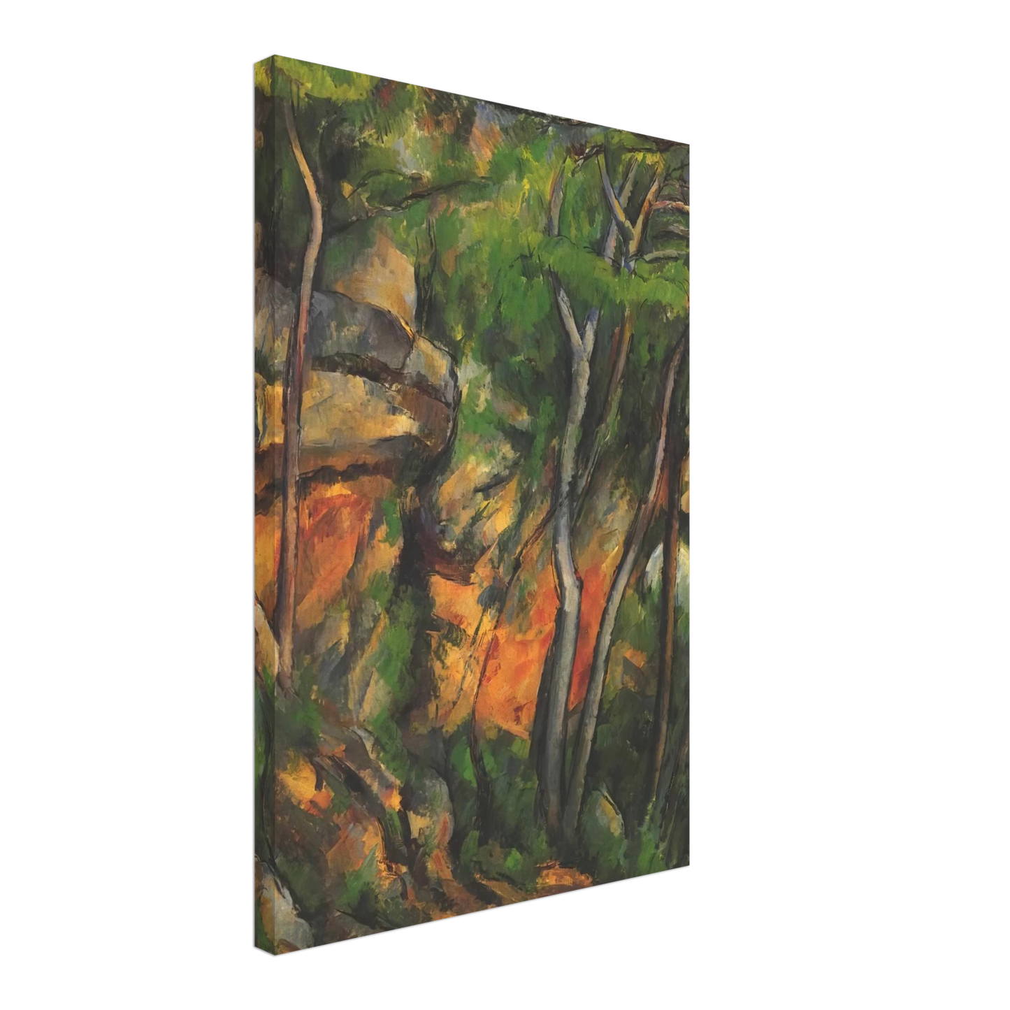 Paul Cezanne - In the Park of the Chateau Noir Canvas - 40x60 cm / 16x24 inches-canvas