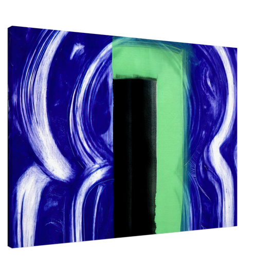 Howard Hodgkin - Moroccan Door - 1991 Canvas - 20x30 cm / 8x12 inches-canvas