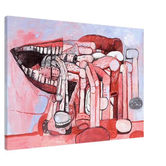 Philip Guston - PAINTER S FORMS NO 2 1978 Canvas - 20x30 cm / 8x12 inches-canvas
