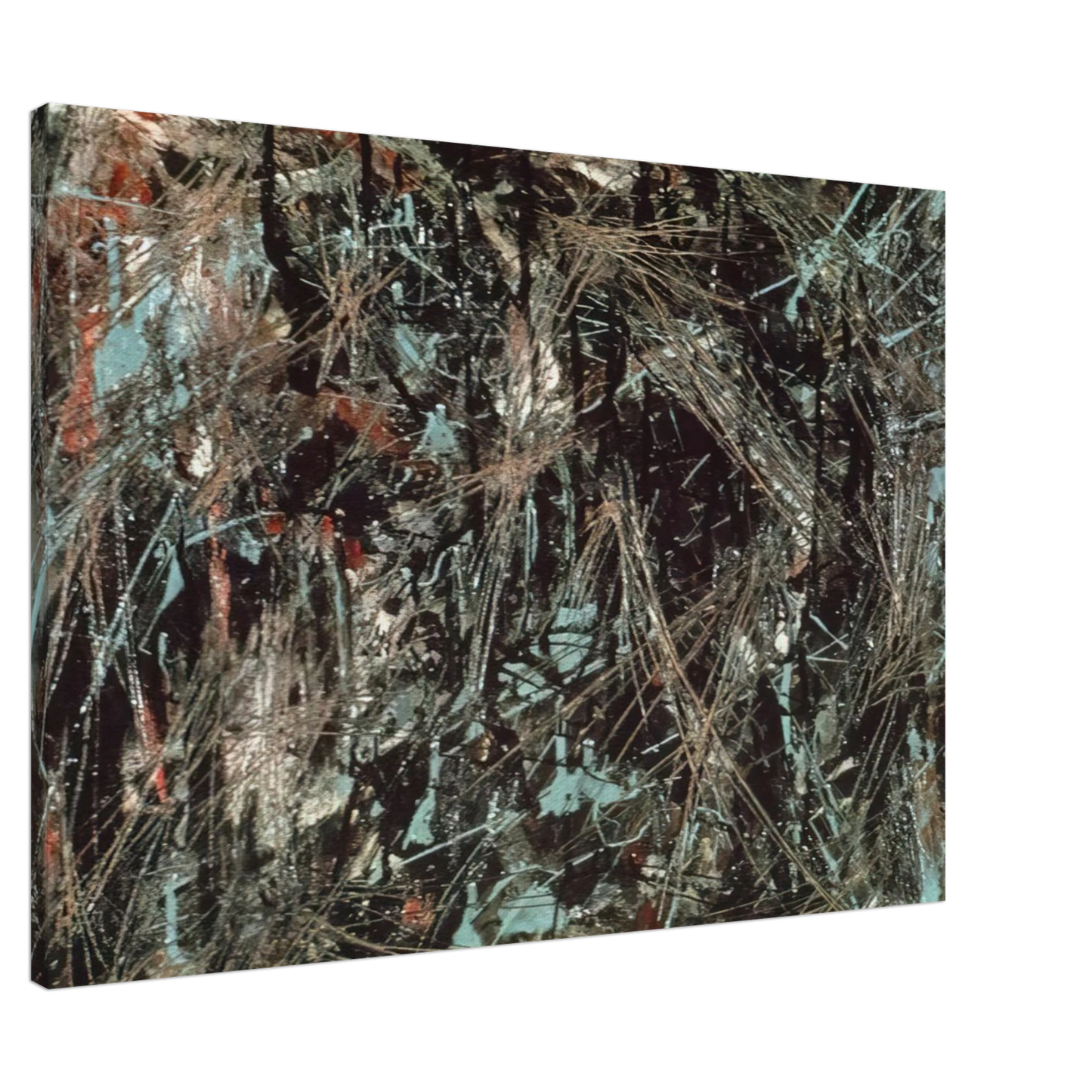 Marcel Barbeau - Virgin Forest Canvas - 20x30 cm / 8x12 inches-canvas