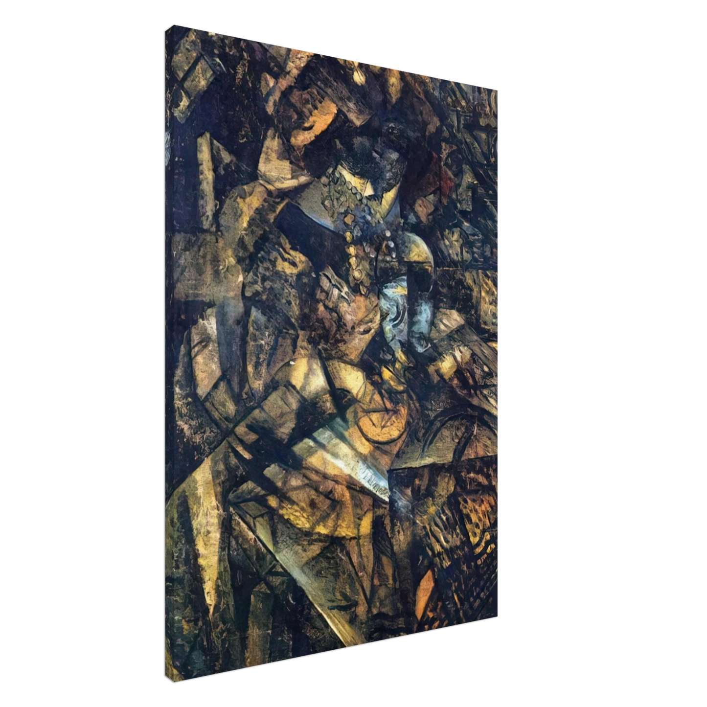 Carlo Carra - QUIRINAL STABLES Canvas - 20x30 cm / 8x12 inches-canvas