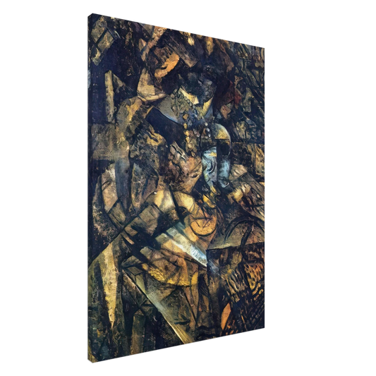 Carlo Carra - QUIRINAL STABLES Canvas - 20x30 cm / 8x12 inches-canvas