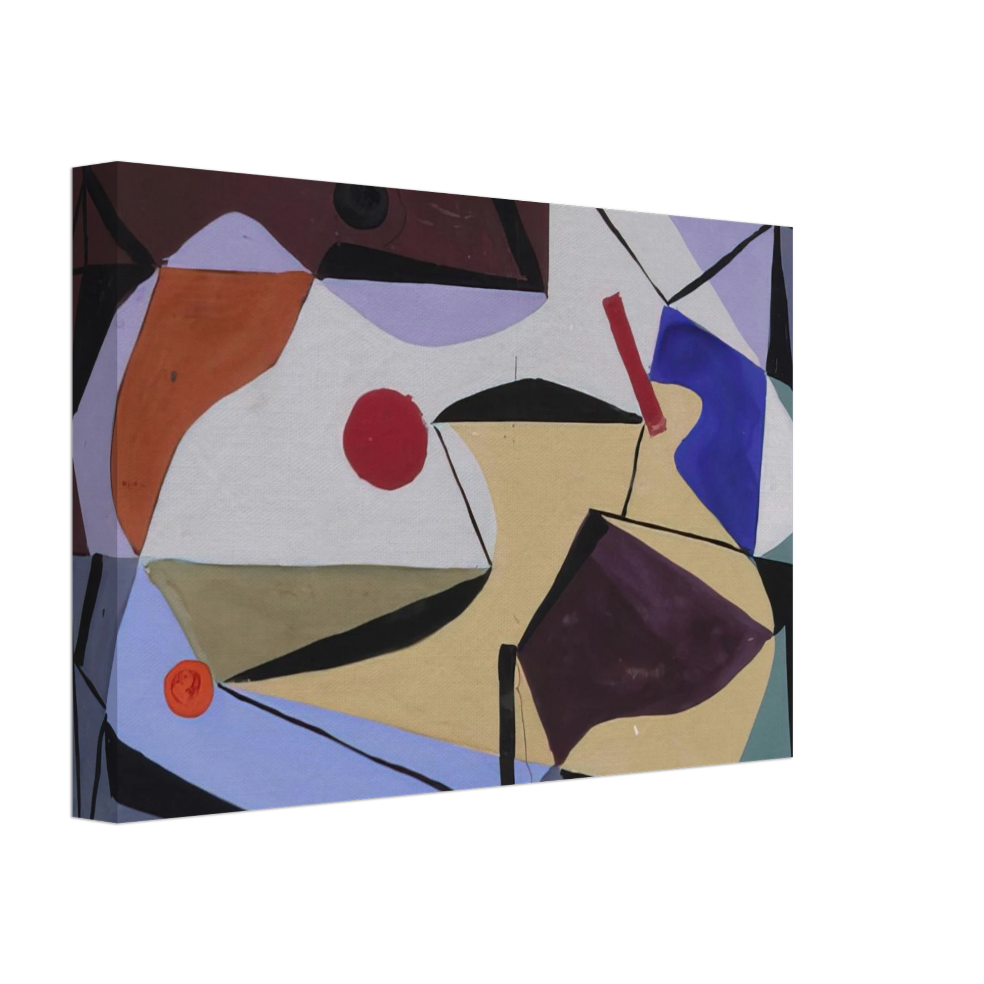 Ad Reinhardt - Study for a Painting - 1939 Canvas - 70x100 cm / 28x40 inches-canvas