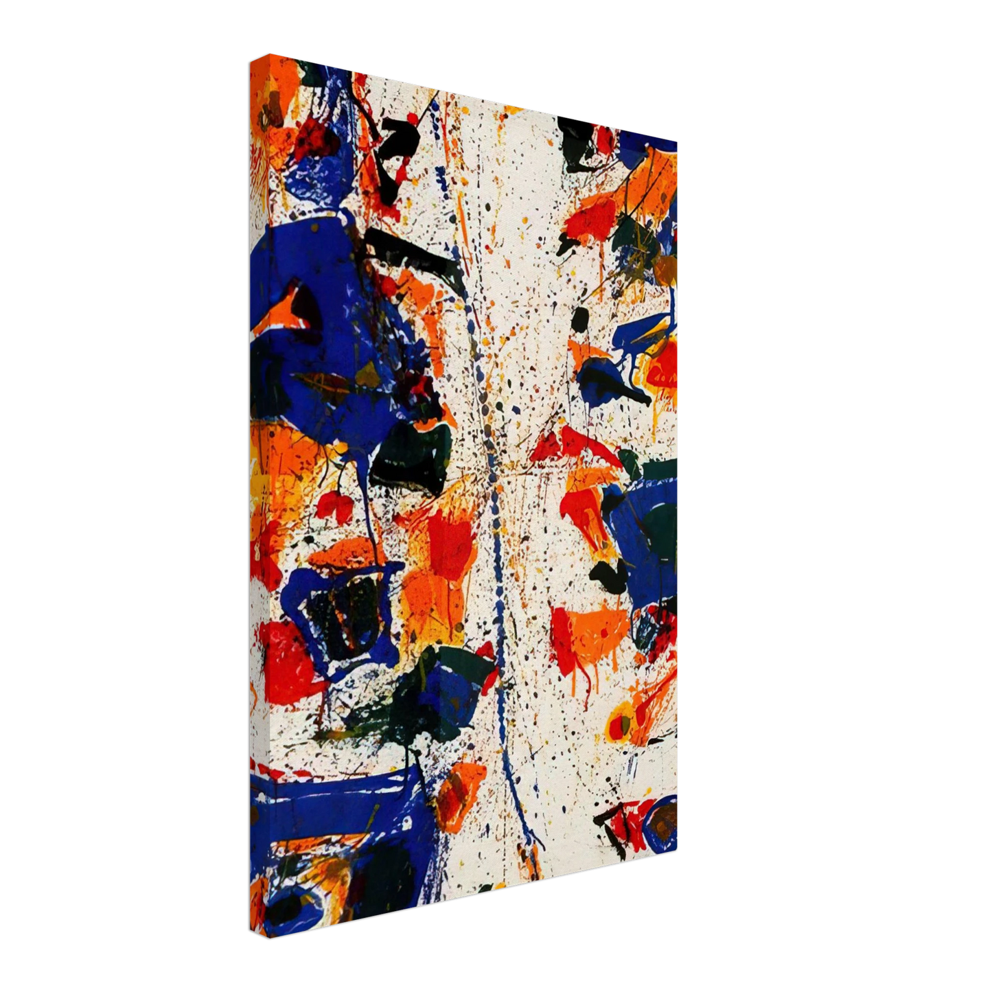 Sam Francis - The White Line Canvas - 40x60 cm / 16x24 inches-canvas