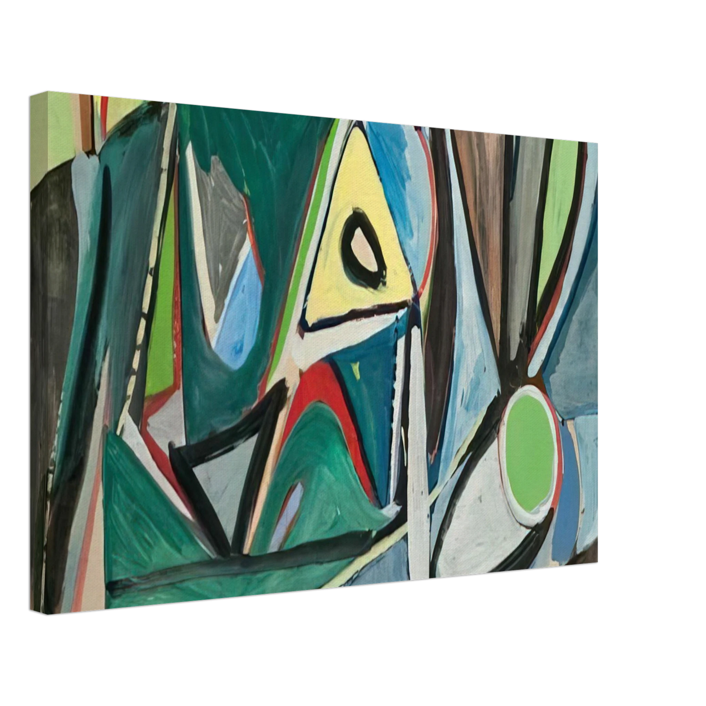 Bram van Velde - Montrouge - 1948 Canvas - 70x100 cm / 28x40 inches-canvas