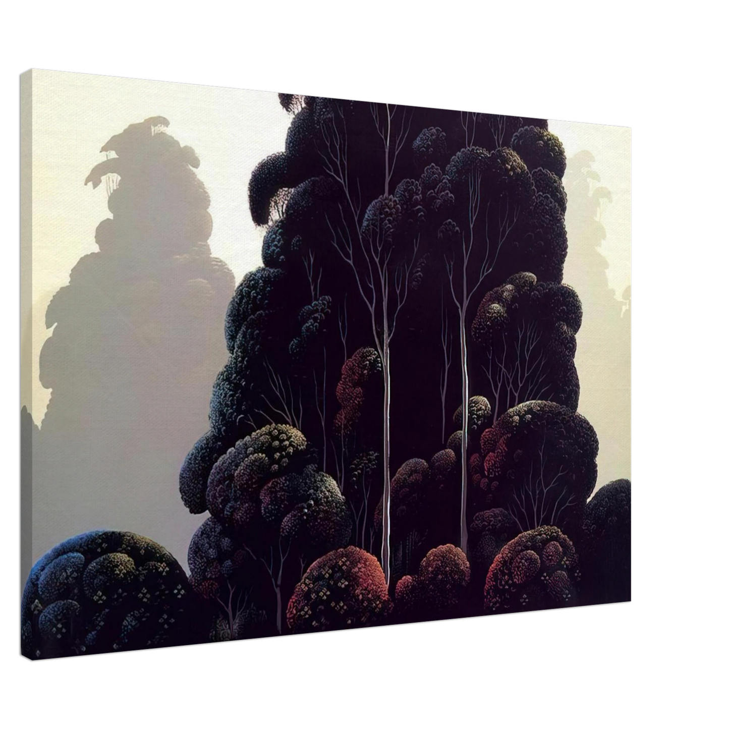 Eyvind Earle - Autumn Canvas - 20x30 cm / 8x12 inches-canvas