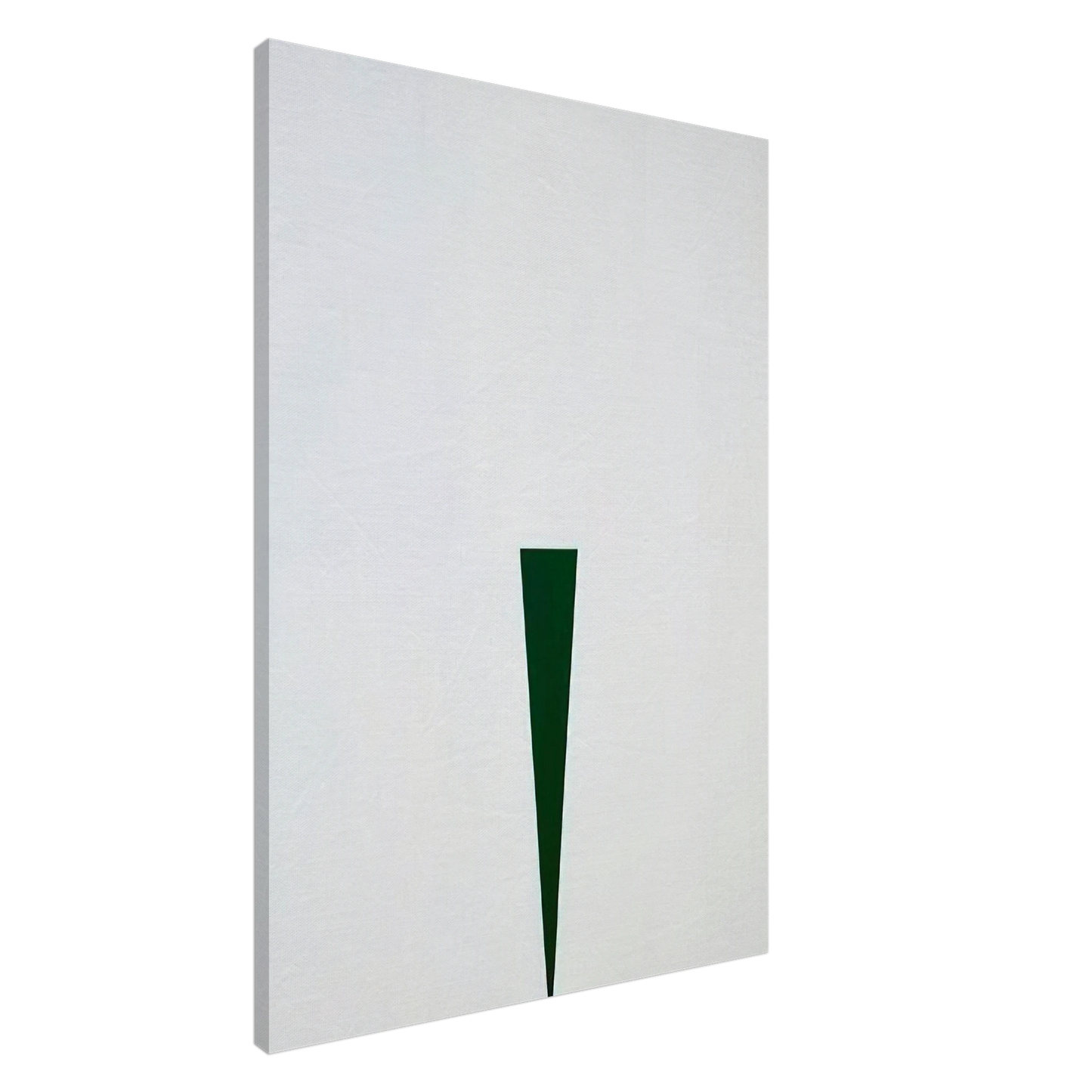 Carmen Herrera - Blanco y Verde - 1966 Canvas - 20x30 cm / 8x12 inches-canvas