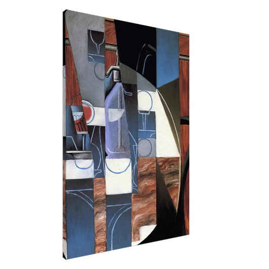 Juan Gris - THE SIPHON 1913 Canvas - 20x30 cm / 8x12 inches-canvas