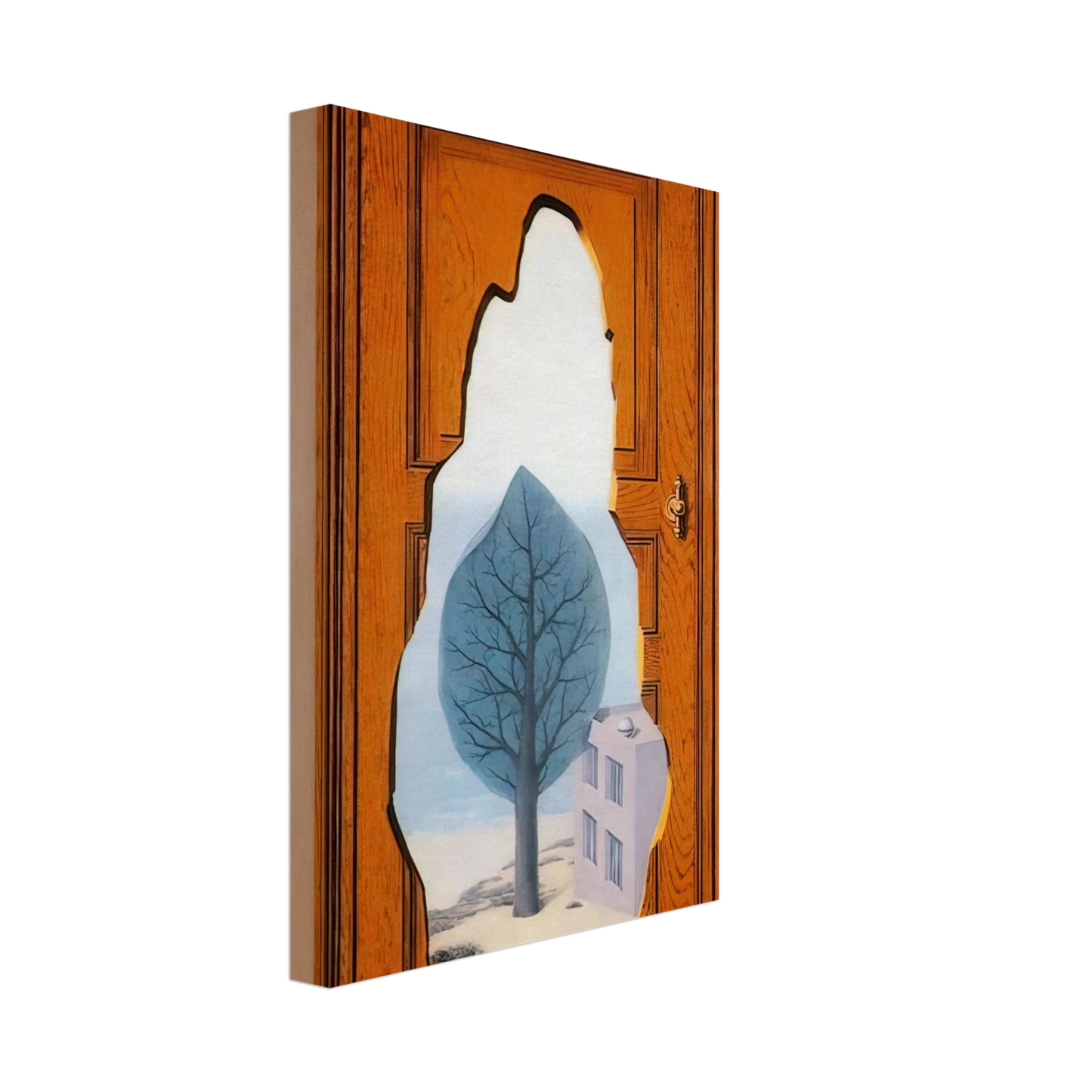 Rene Magritte - THE AMOROUS PERPECTIVE 1935 Canvas - 40x60 cm / 16x24 inches-canvas