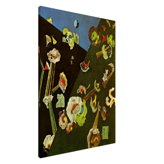 Max Ernst - Snow Flowers Canvas - 20x30 cm / 8x12 inches-canvas