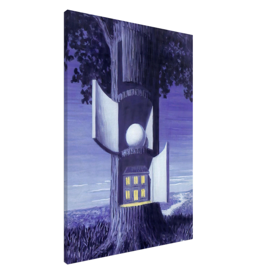 Rene Magritte - THE VOICE OF BLOOD 1948 Canvas - 20x30 cm / 8x12 inches-canvas