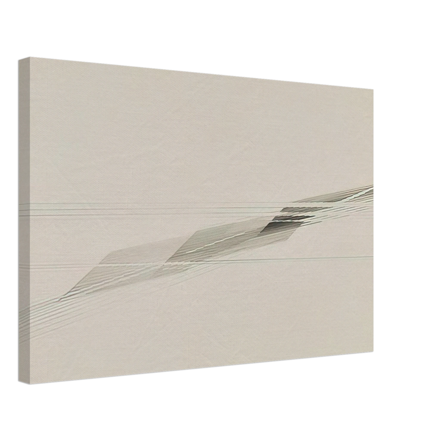 Nasreen Mohamedi - Untitled - Minimalism Canvas - 70x100 cm / 28x40 inches-canvas