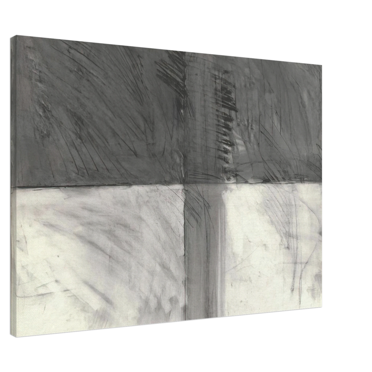 Brice Marden - Untitled - 1962 Canvas - 20x30 cm / 8x12 inches-canvas