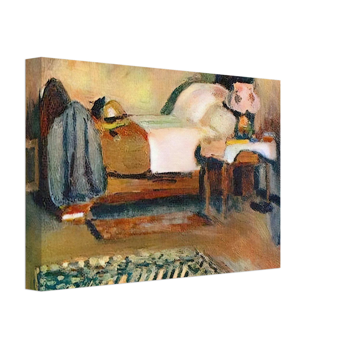 Henri Matisse - MY ROOM IN AJACCIO 1889 Canvas - 40x60 cm / 16x24 inches-canvas