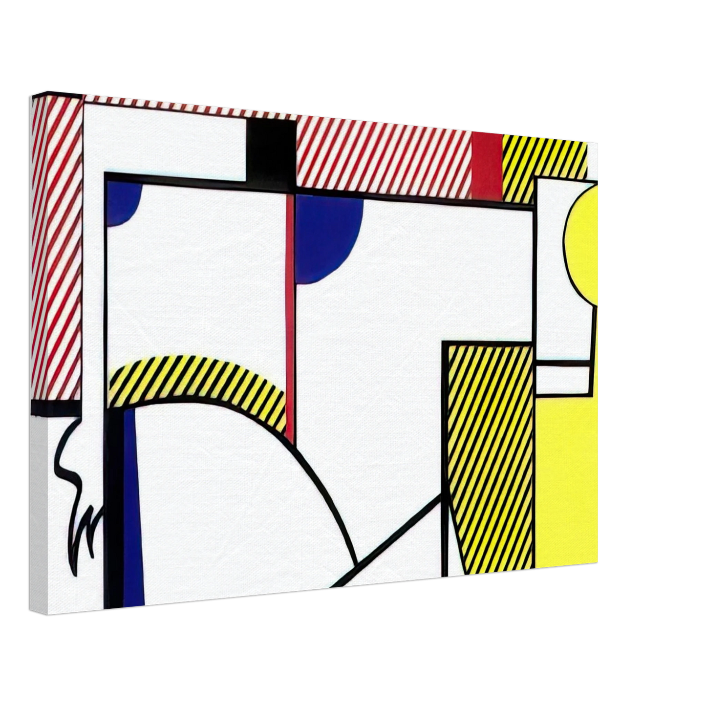 Roy Lichtenstein - BULL VI 1973 Canvas - 70x100 cm / 28x40 inches-canvas